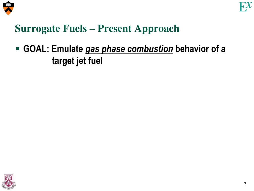 surrogate fuels present approach