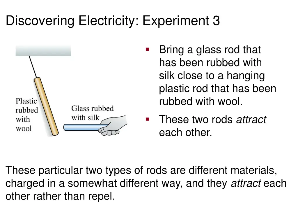 discovering electricity experiment 3