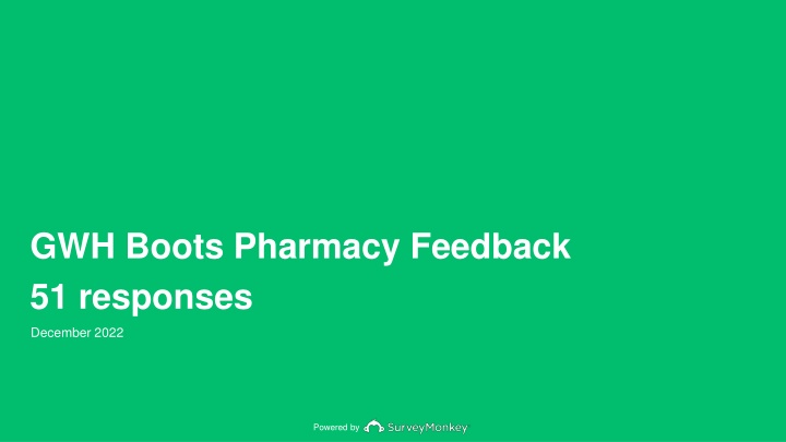 gwh boots pharmacy feedback 51 responses