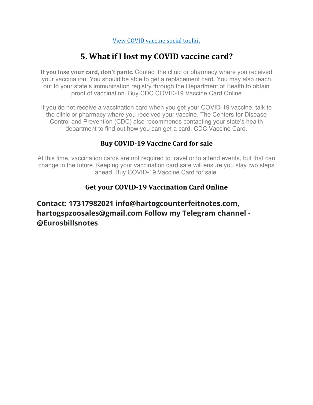 view covid vaccine social toolkit