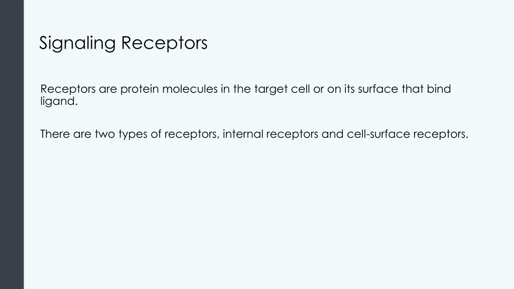 signaling receptors