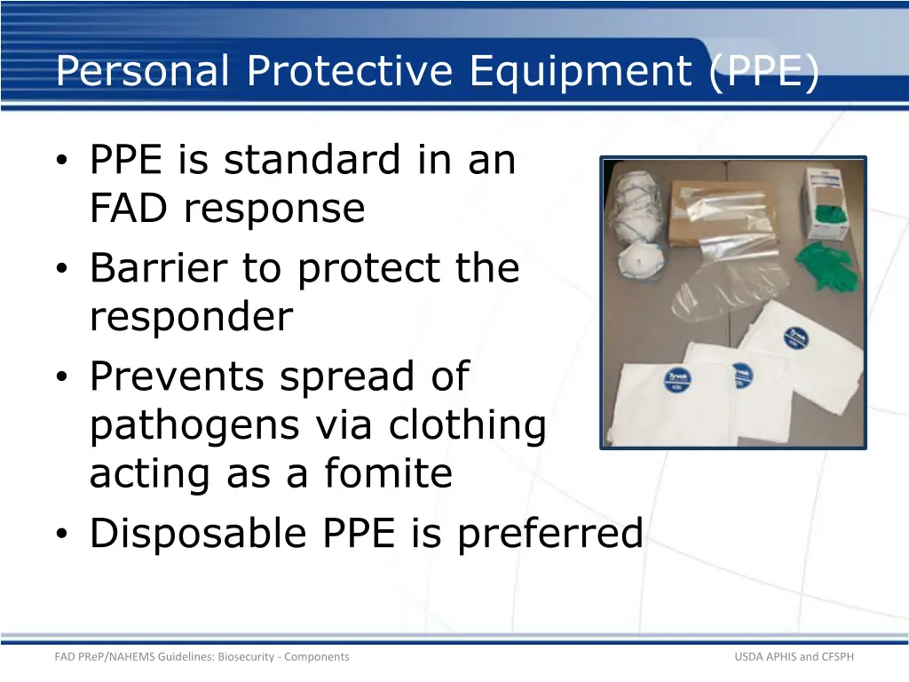 personal protective equipment ppe