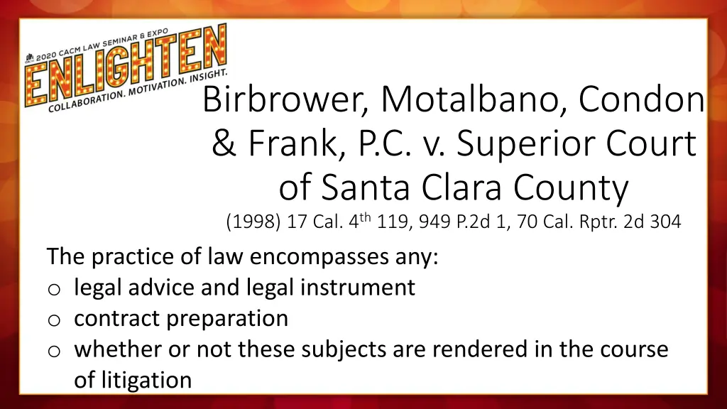 birbrower motalbano condon frank p c v superior