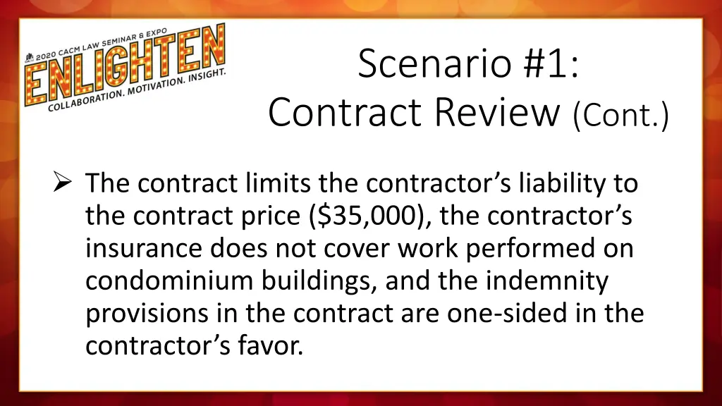 scenario 1 contract review cont 2