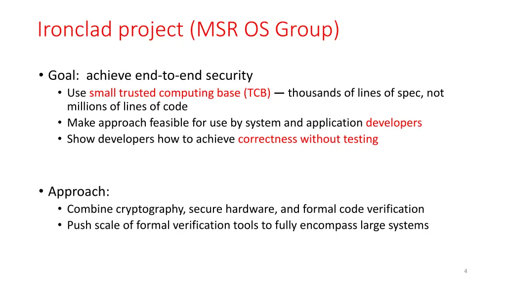 ironclad project msr os group