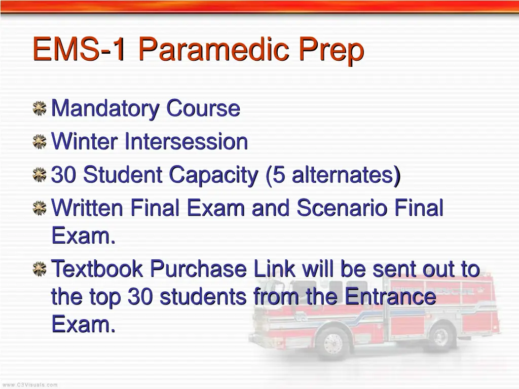 ems 1 paramedic prep