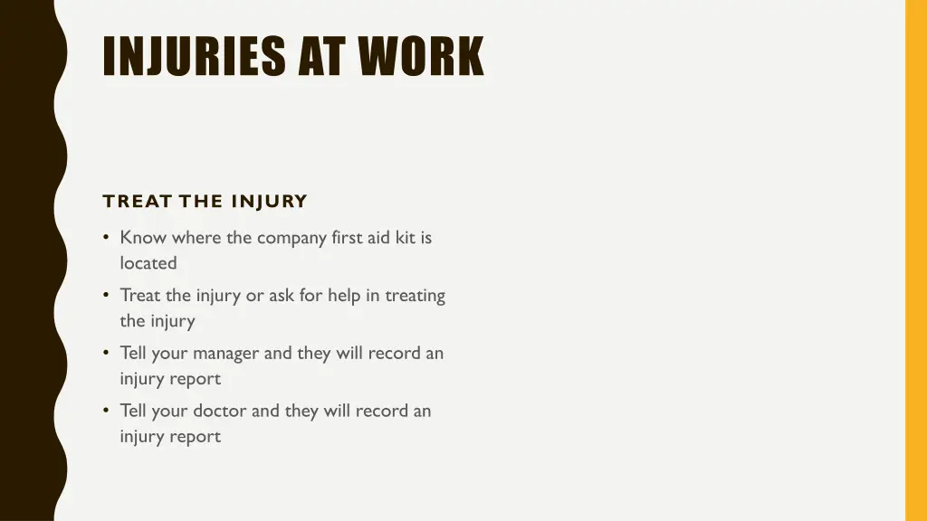 injuries at work 5