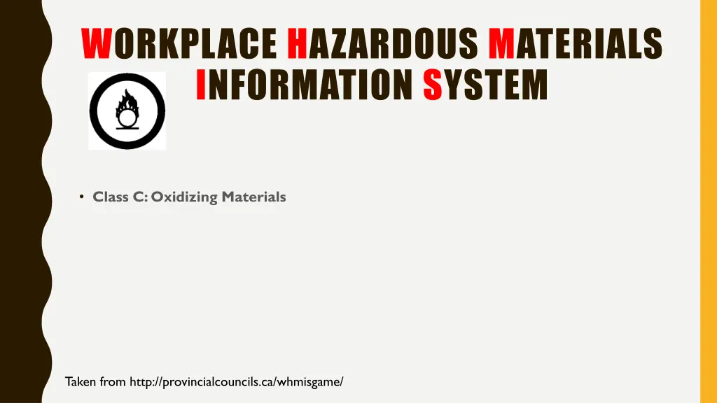 workplace hazardous materials information system 11