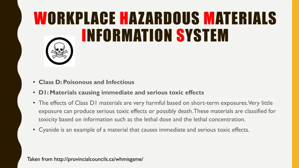 workplace hazardous materials information system 18