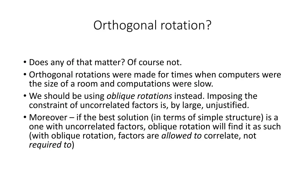 orthogonal rotation 3