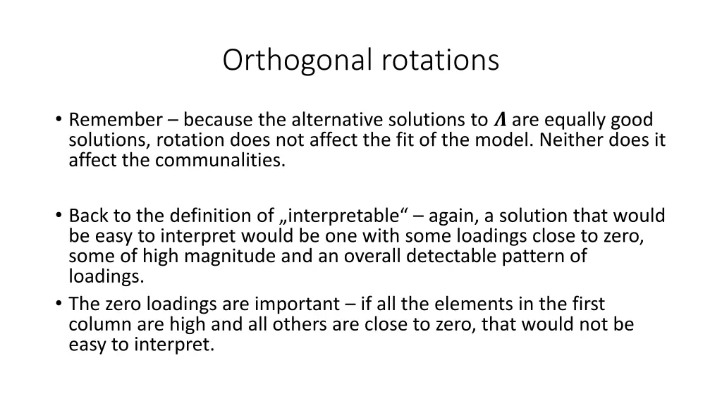 orthogonal rotations 2