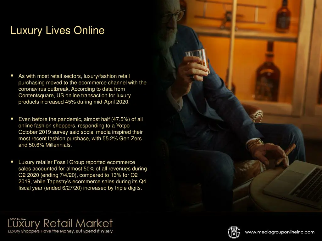 luxury lives online