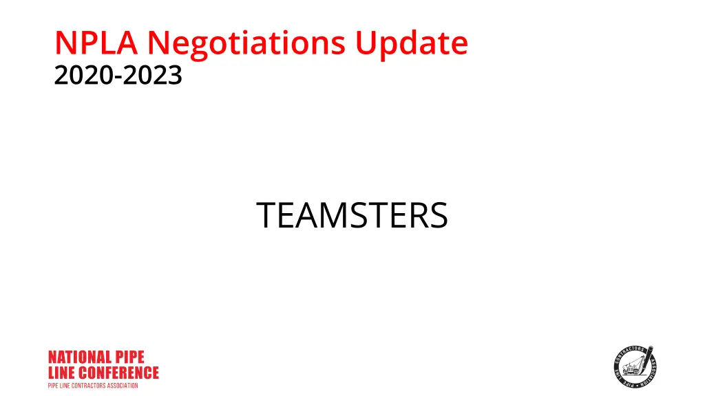 npla negotiations update 2020 2023 2