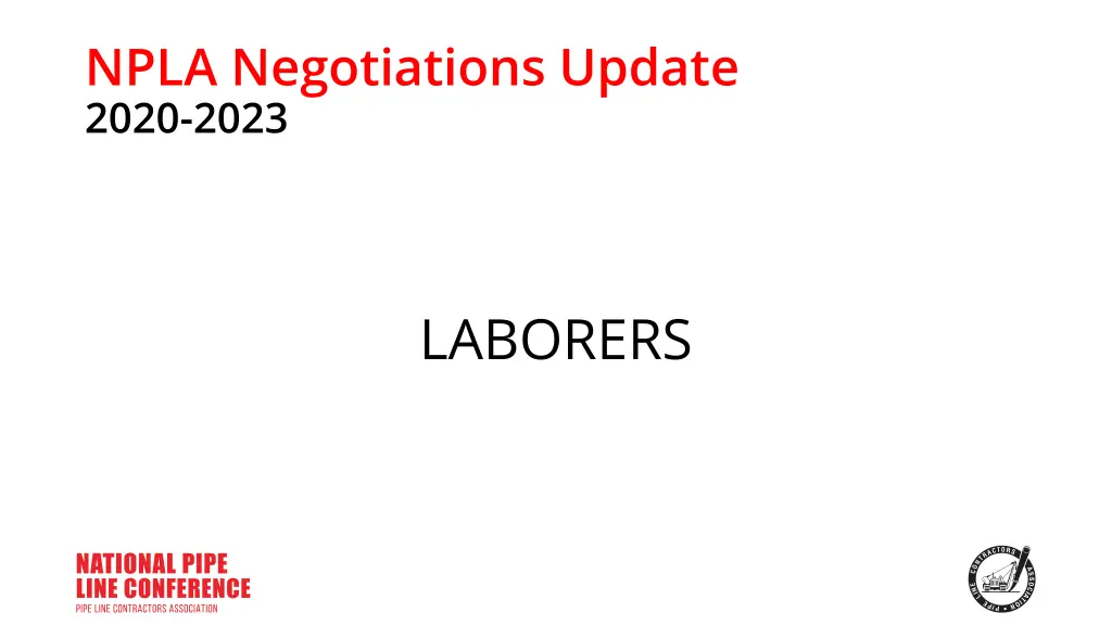 npla negotiations update 2020 2023 3