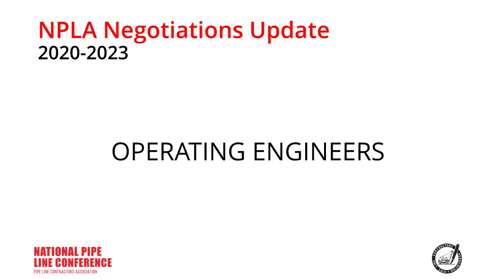 npla negotiations update 2020 2023