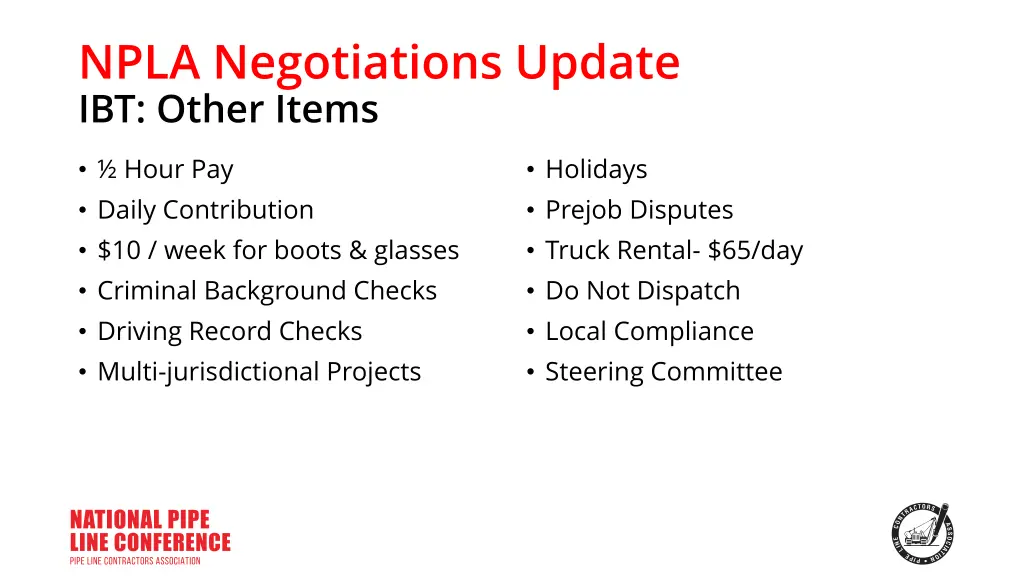 npla negotiations update ibt other items 1