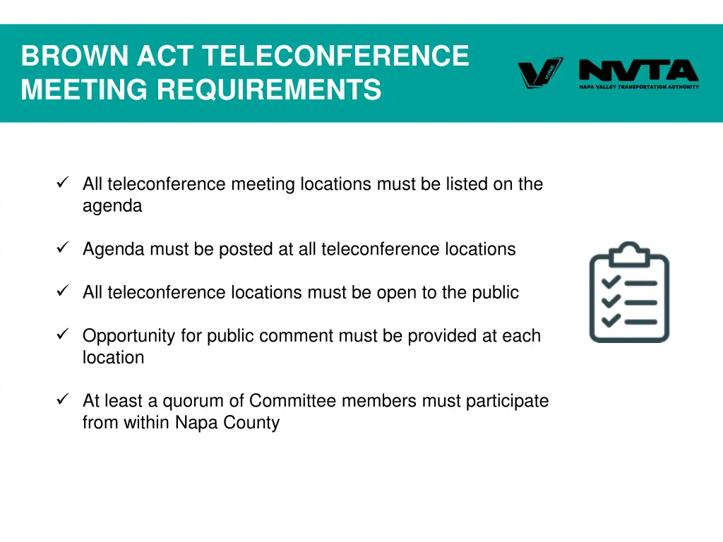 brown act teleconference meeting requirements