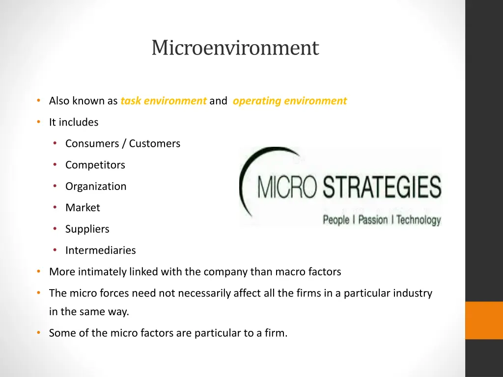 microenvironment