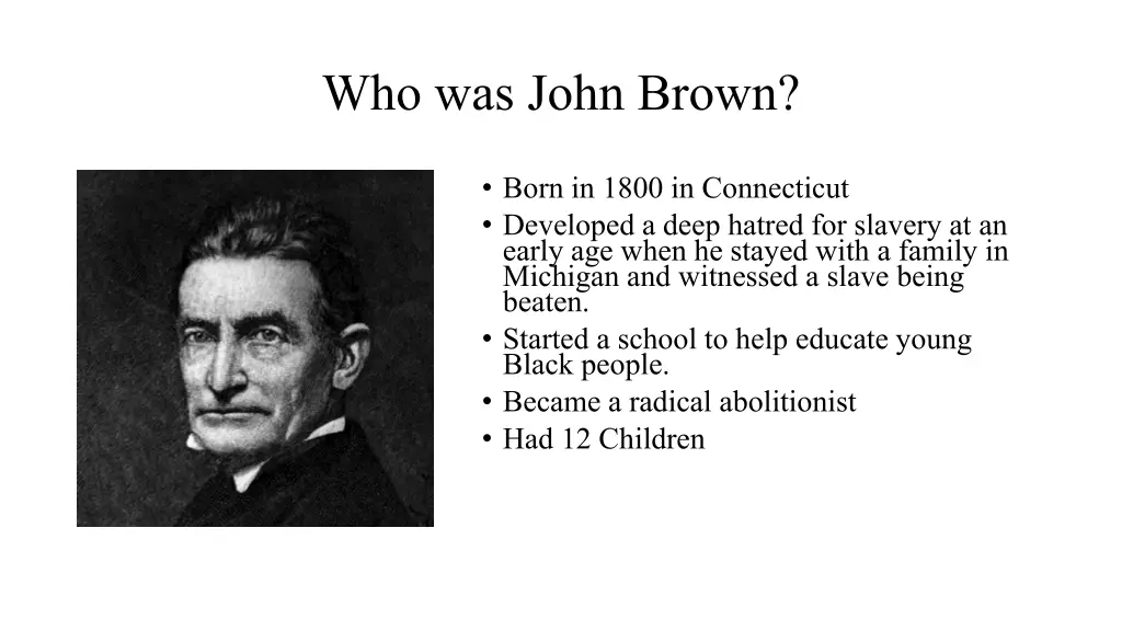 who was john brown