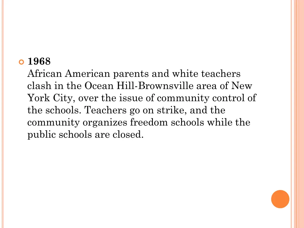 1968 african american parents and white teachers