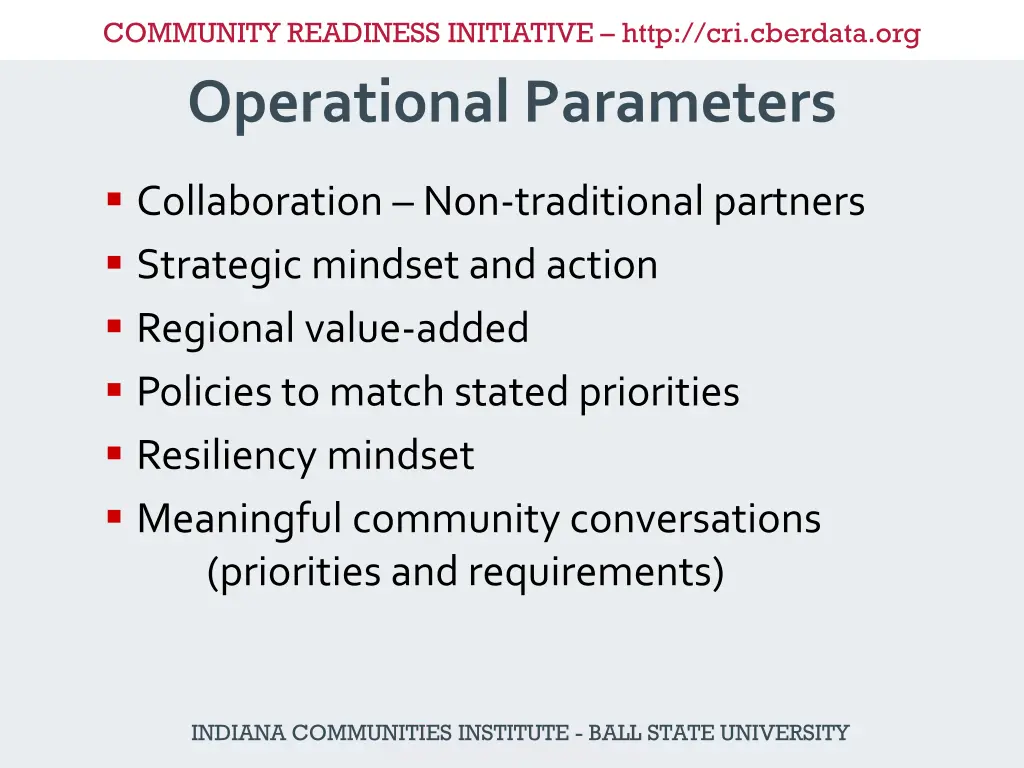 community readiness initiative http cri cberdata 34