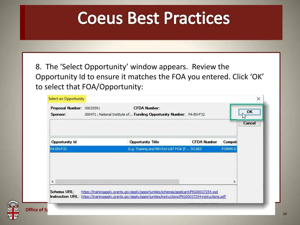 osp brown bag coeus best practices 9