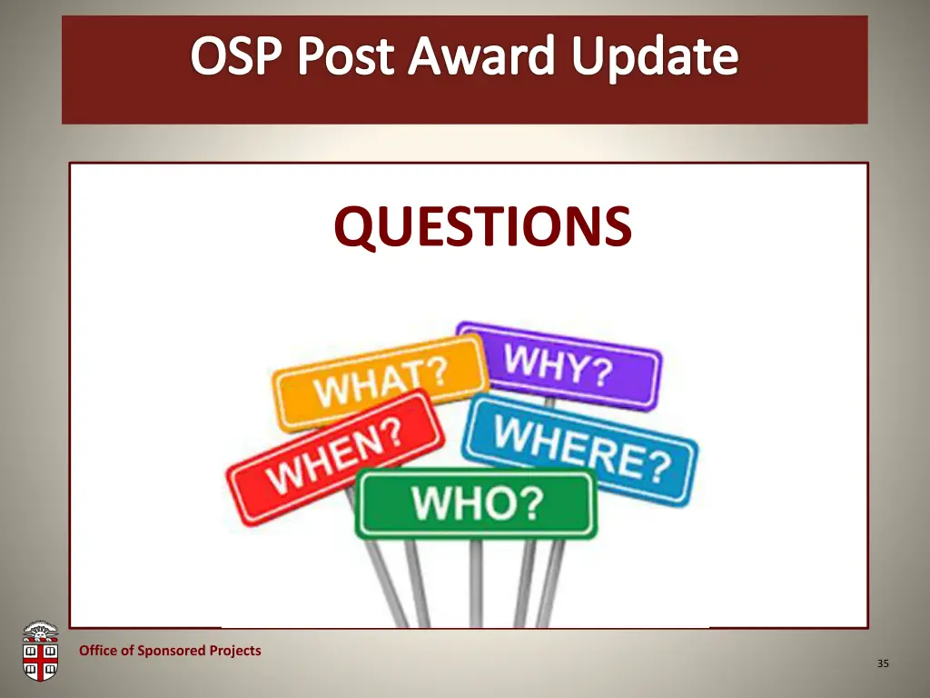 osp brown bag osp post award update 8