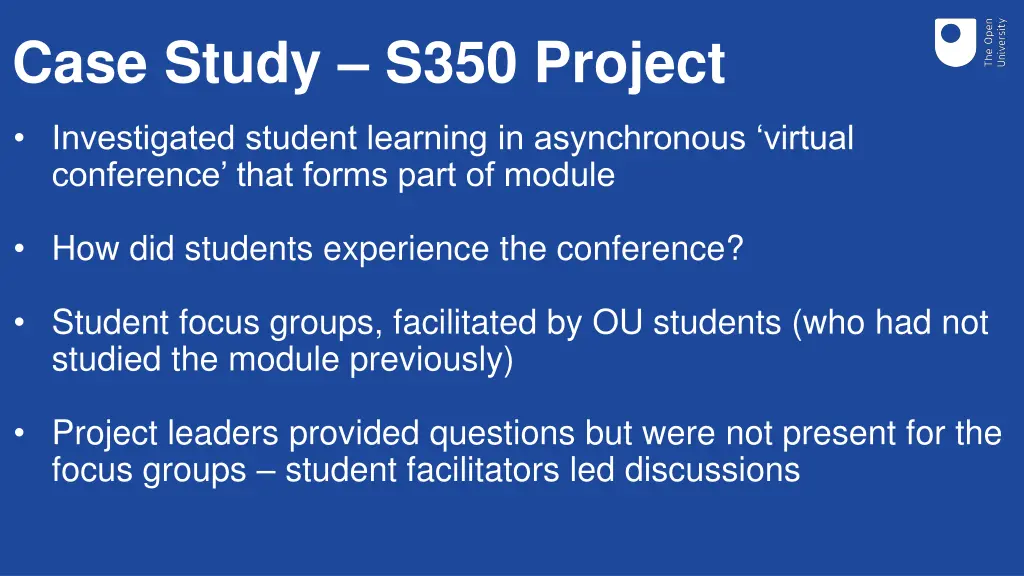 case study s350 project