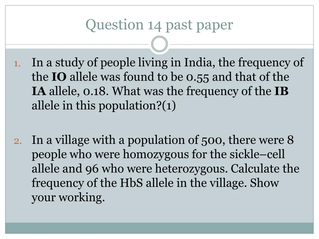 question 14 past paper