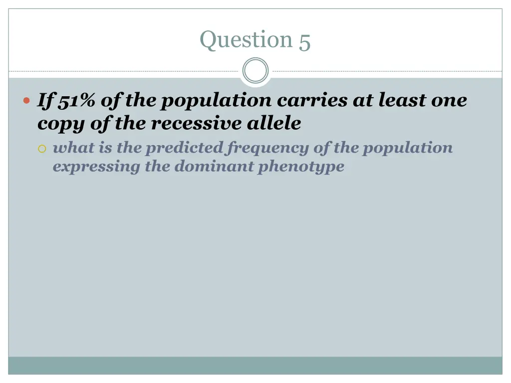 question 5