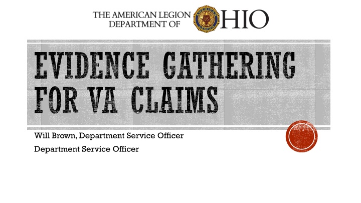 the american legion department of ohio