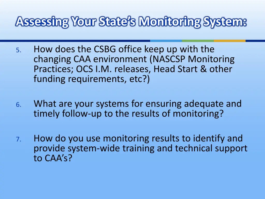 assessing your state s monitoring system 1