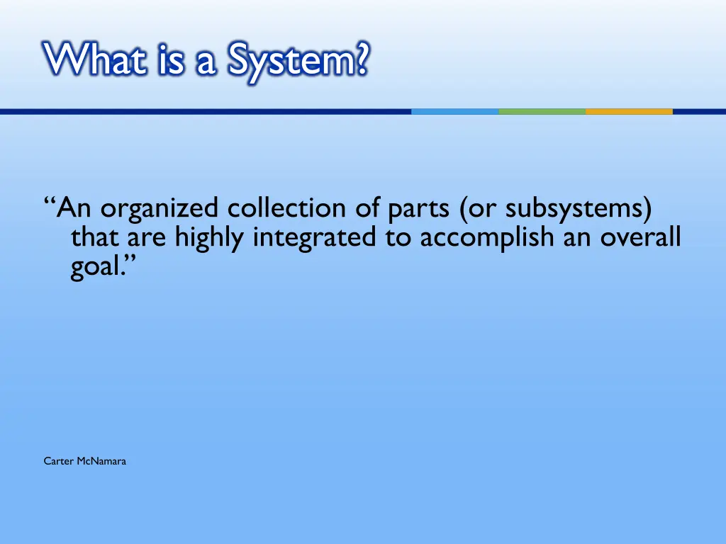 what is a system