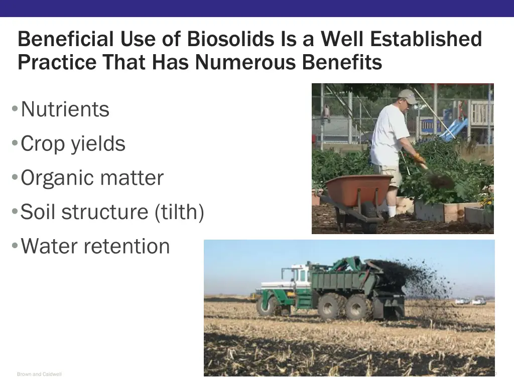 beneficial use of biosolids is a well established