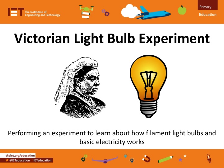 victorian light bulb experiment