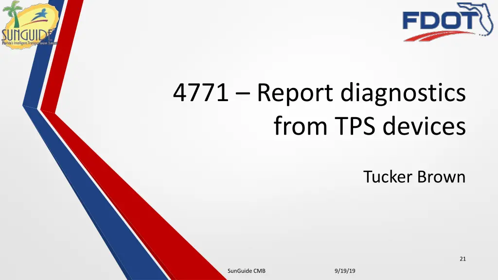 4771 report diagnostics from tps devices