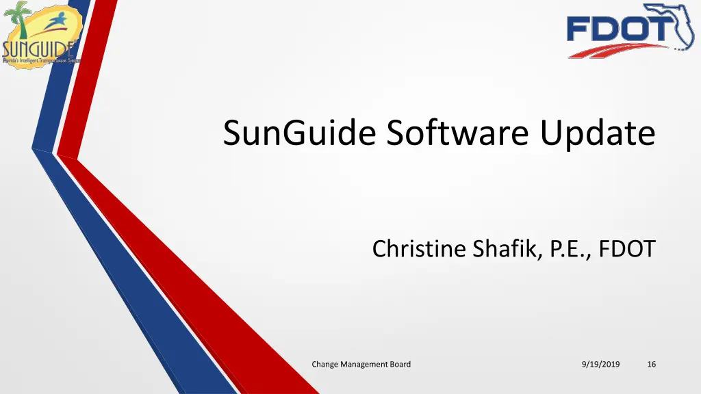 sunguide software update