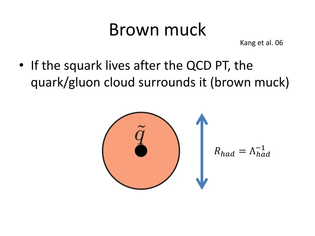 brown muck