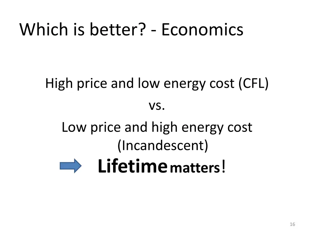 which is better economics