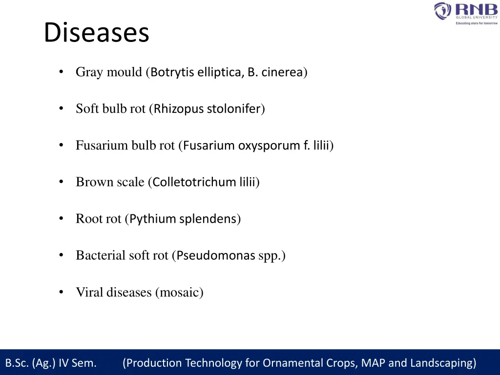 diseases