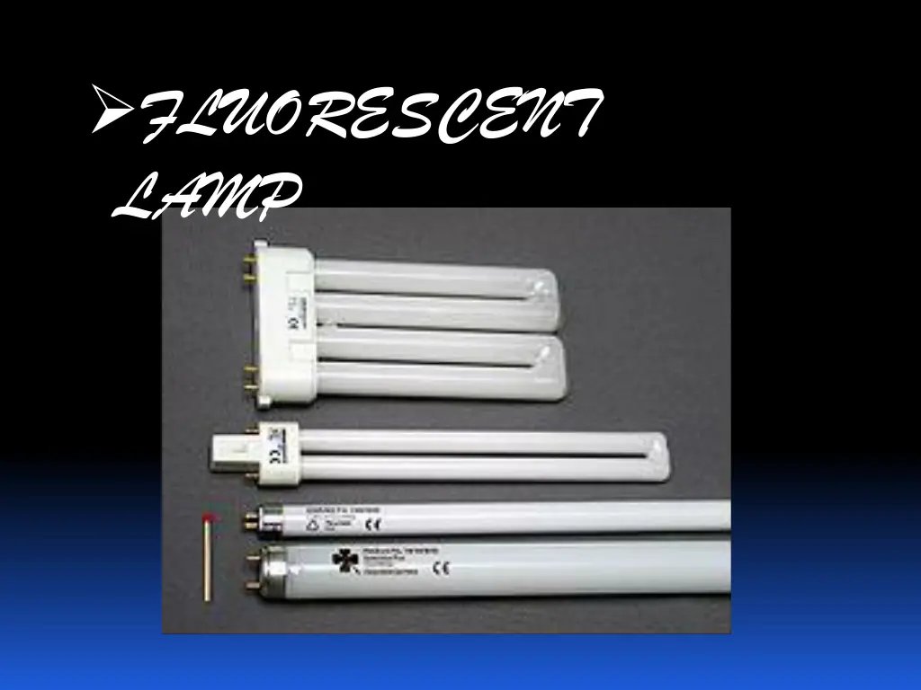 fluorescent lamp 1