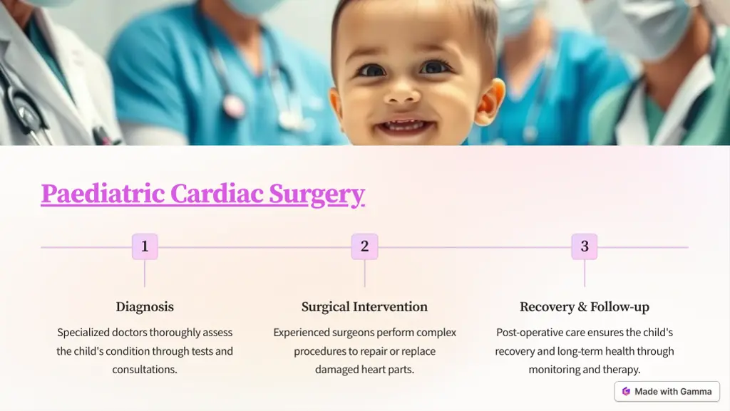 paediatric cardiac surgery