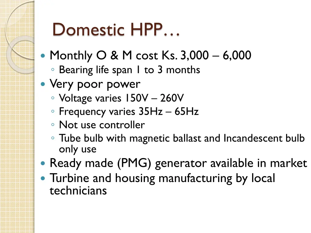 domestic hpp 2