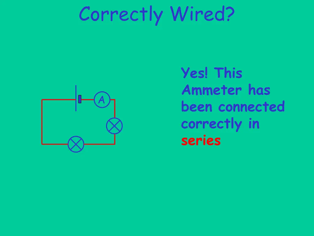 correctly wired 3