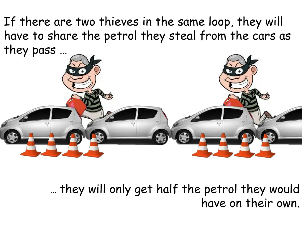 if there are two thieves in the same loop they