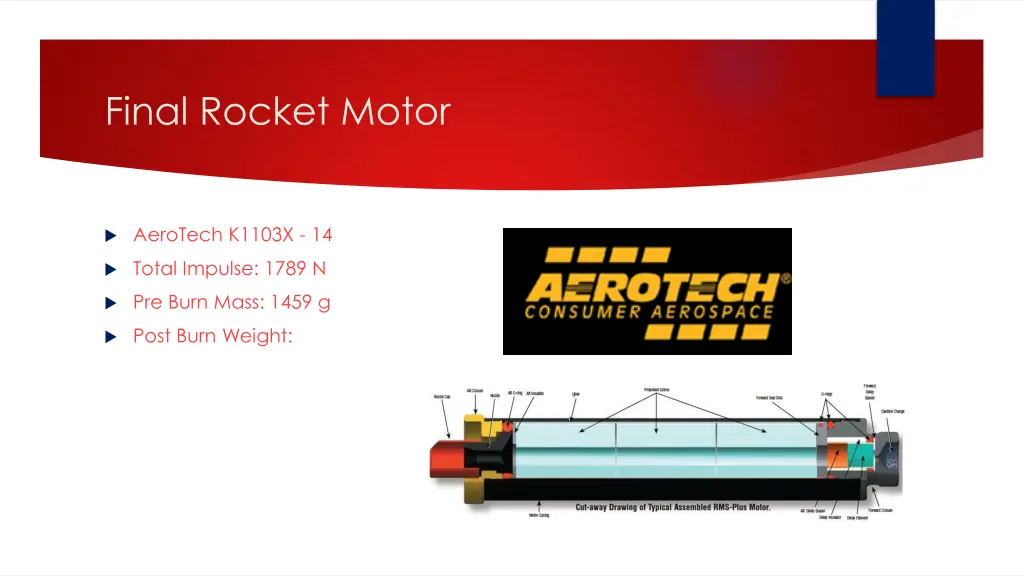 final rocket motor