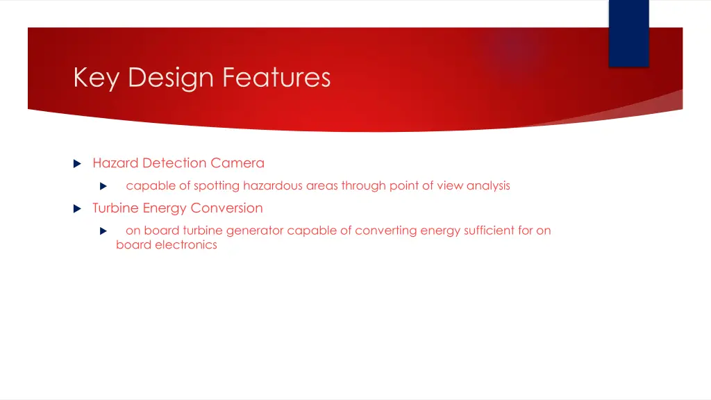 key design features