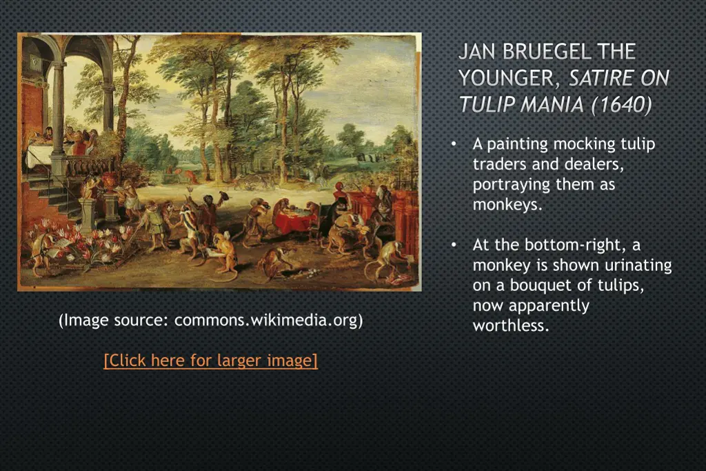 jan bruegel the younger satire on tulip mania 1640