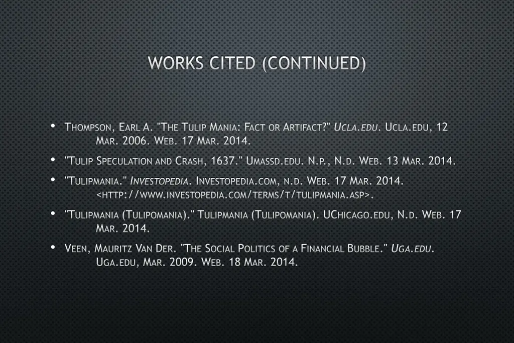 works cited continued