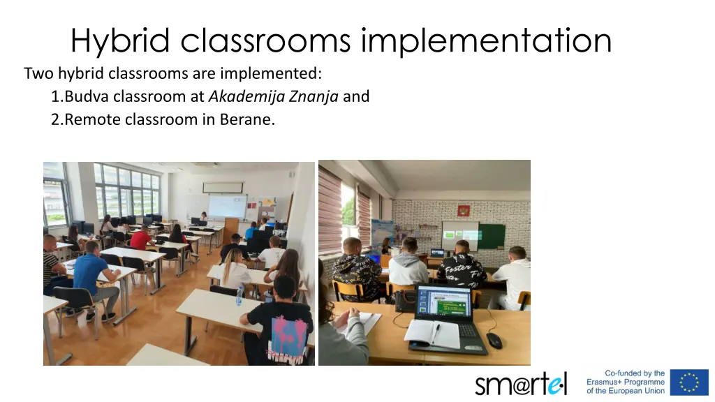 hybrid classrooms implementation two hybrid